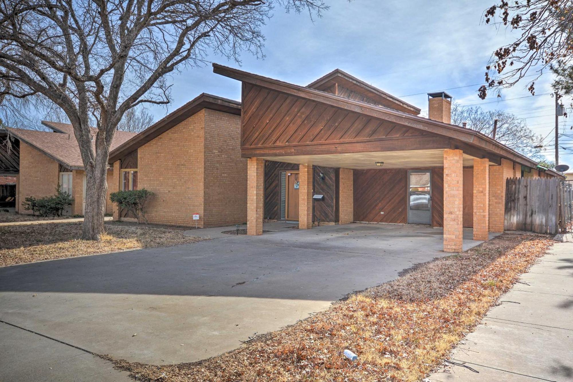Lubbock Townhome With Grill Near Ttu And Downtown! Екстер'єр фото